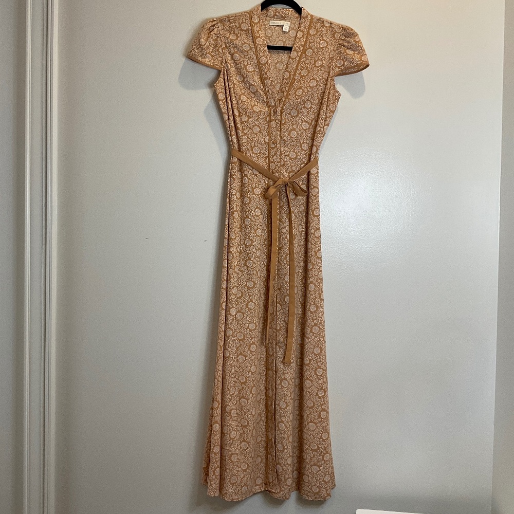 Chelsea & Violet V-Neck Button Up Dress